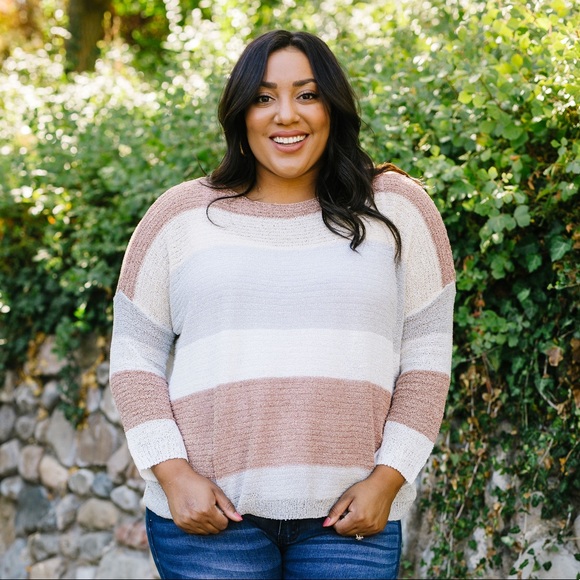 FINAL SALE❗️Serenity Lightweight Knit Sweater - Picture 5 of 7